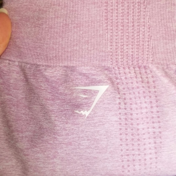 Gymshark Vital Leggings Dusty Pink Marl / Pink - Picture 2 of 7
